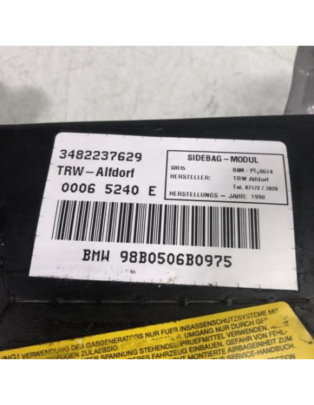 Air bag lateral droit BMW SERIE 3 E36 CABRIO Essence