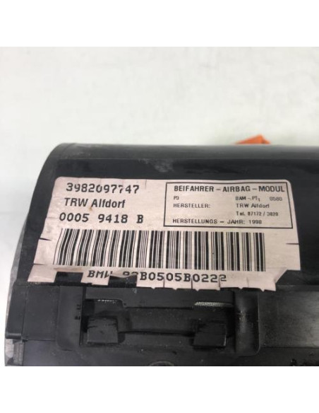 Air bag passager BMW SERIE 3 E36 CABRIO Essence