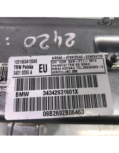 Air bag lateral droit BMW X3 E83 PHASE 2 Diesel