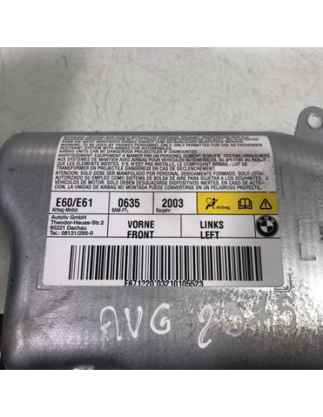 Air bag lateral gauche BMW SERIE 5 E60 PHASE 2 Diesel