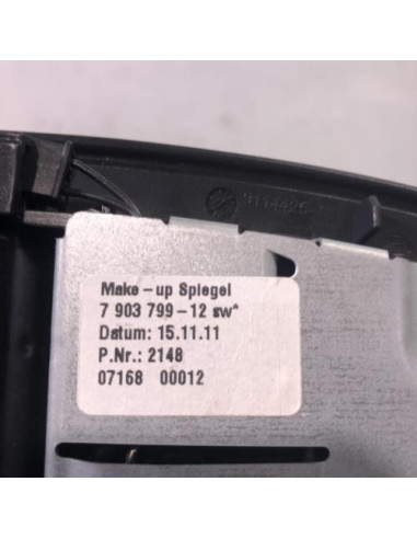 Eclairage de plafonnier BMW SERIE 7 F02/F04 LIMOUSINE PHASE 1 