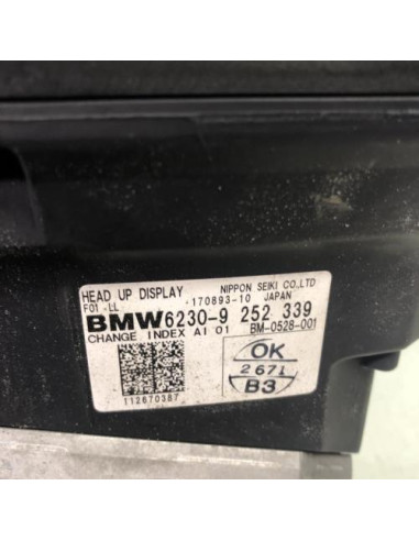 Afficheur BMW SERIE 7 F02/F04 LIMOUSINE PHASE 1 