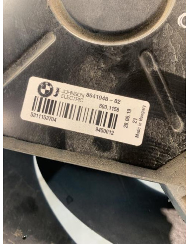 Moto ventilateur radiateur BMW I3 PHASE 2 Electricité