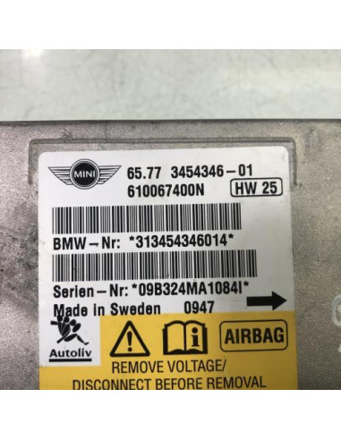 Boitier air bag MINI MINI 2 R56 PHASE 1 Essence
