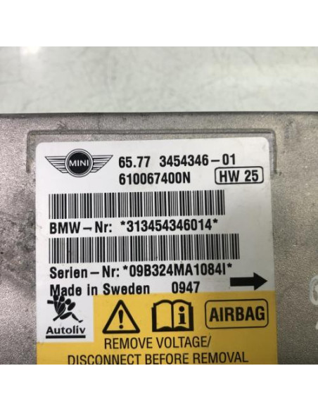 Boitier air bag MINI MINI 2 R56 PHASE 1 Essence