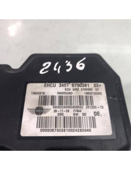 Bloc ABS (freins anti-blocage) MINI MINI 2 R56 PHASE 1 Essence