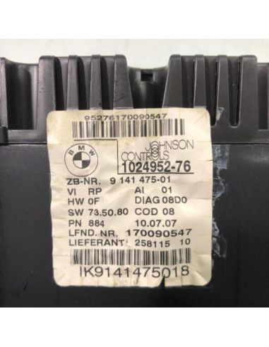 Compteur BMW SERIE 1 E87 PHASE 2 Diesel