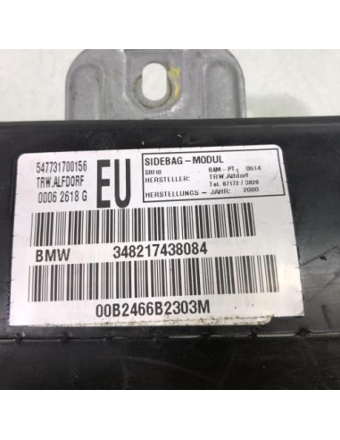 Air bag lateral droit BMW SERIE 3 E46 PHASE 1 Diesel