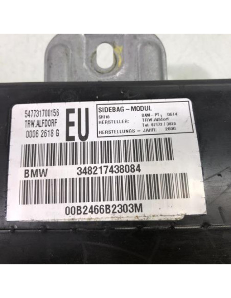 Air bag lateral droit BMW SERIE 3 E46 PHASE 1 Diesel