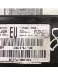 Air bag lateral gauche BMW SERIE 3 E46 PHASE 1 Diesel