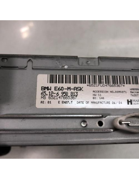 Autoradio d'origine BMW SERIE 5 E60 PHASE 1 