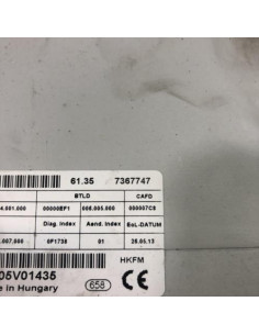 Calculateur BMW SERIE 3 F31 TOURING PHASE 1 BREAK Diesel 2