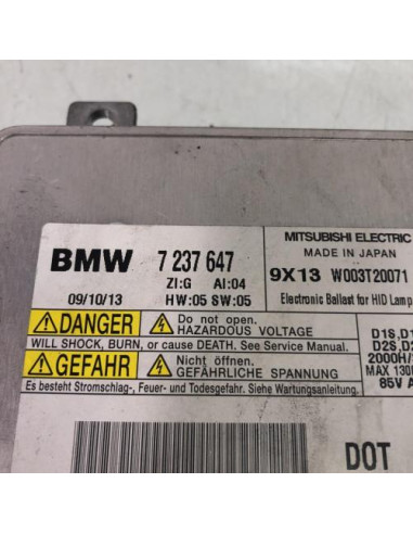 Boitier xenon BMW SERIE 5 F07 GRAN TURISMO PHASE 1 