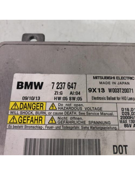 Boitier xenon BMW SERIE 5 F07 GRAN TURISMO PHASE 1 