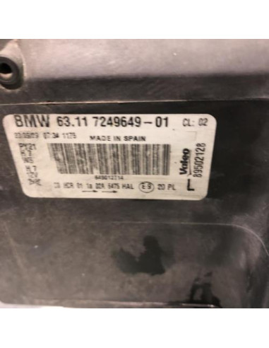 Optique avant principal gauche (feux)(phare) BMW SERIE 1 E87 PHASE 2 