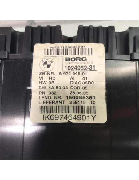 Compteur BMW SERIE 1 E87 PHASE 1 Diesel