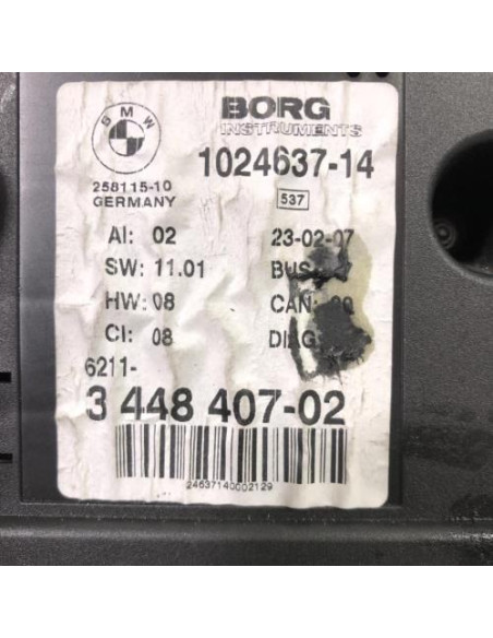 Compteur BMW X3 E83 PHASE 2 Diesel