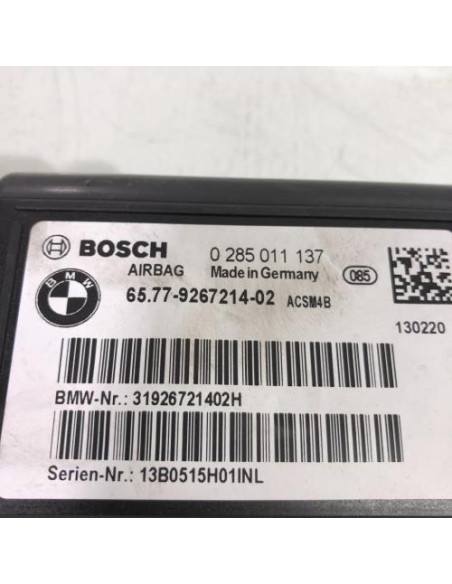 Boitier air bag BMW SERIE 1 F20 PHASE 1 Diesel