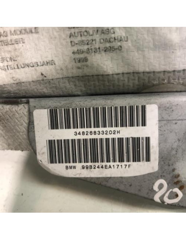 Air bag lateral droit BMW SERIE 5 E39 TOURING PHASE 1 BREAK Diesel