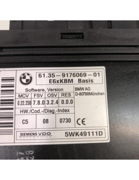 Calculateur BMW SERIE 5 E60 PHASE 1 