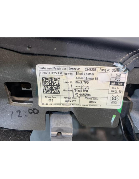 Tableau de bord BMW X5 G05 