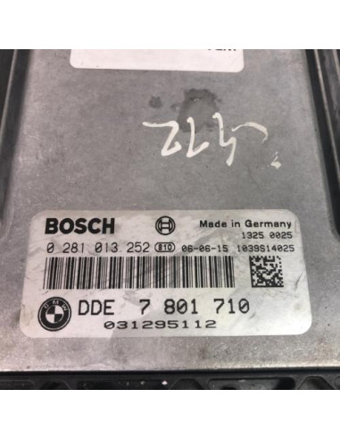 Calculateur moteur BMW SERIE 1 E87 PHASE 1 Diesel