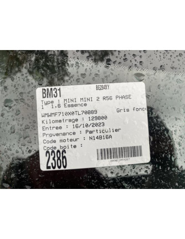 Verin de capot MINI MINI 2 R56 PHASE 1 Essence