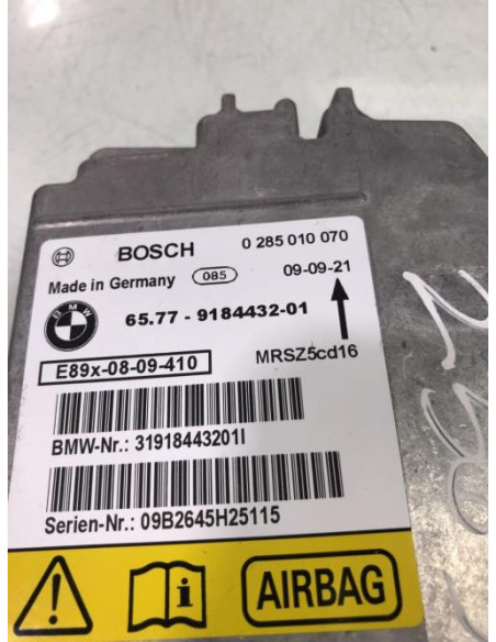 Boitier air bag BMW SERIE 1 E81 Diesel