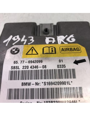 Boitier air bag BMW SERIE 6 E63 COUPE PHASE 1 Essence