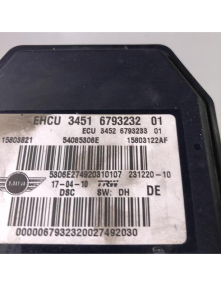 Bloc ABS (freins anti-blocage) MINI MINI 2 R56 PHASE 2 Essence