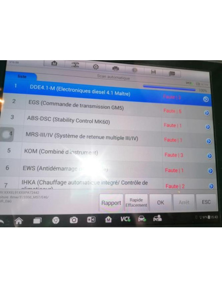 Durite BMW SERIE 3 E46 TOURING PHASE 2 BREAK Diesel