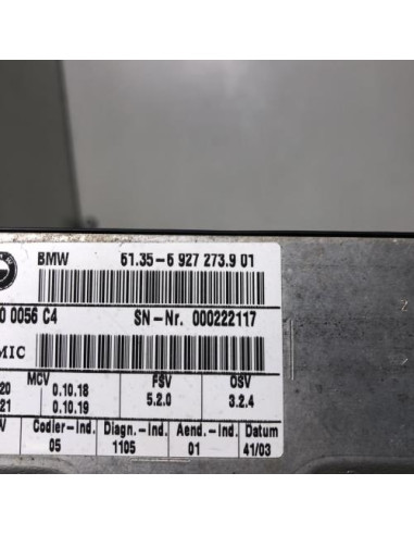 Calculateur BMW SERIE 5 E60 PHASE 1 