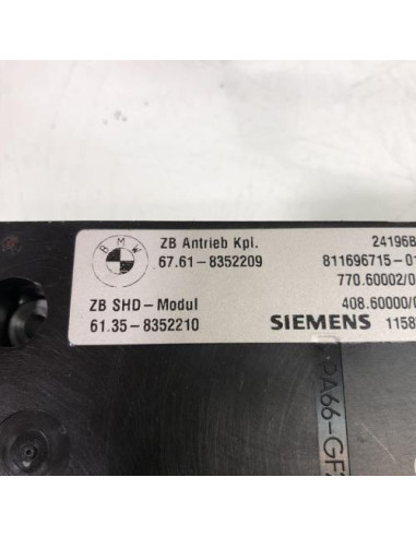 Moteur toit ouvrant BMW SERIE 7 E38 Essence