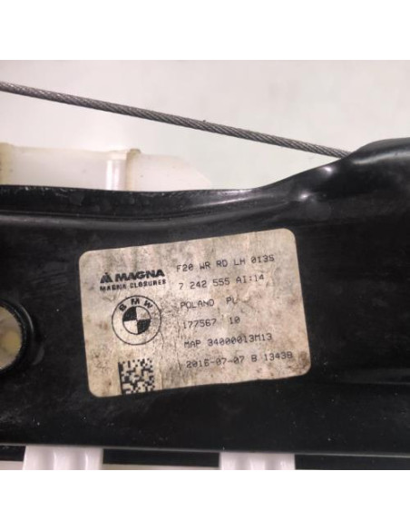 Leve vitre electrique arriere gauche BMW SERIE 1 F20 PHASE 2 Essence