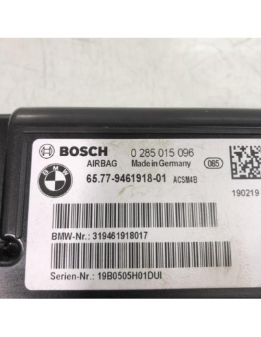 Boitier air bag BMW SERIE 1 F20 PHASE 2 Diesel