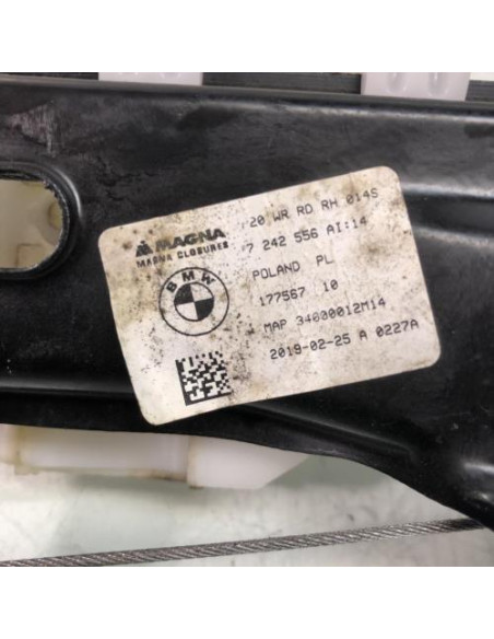 Leve vitre electrique arriere droit BMW SERIE 1 F20 PHASE 2 Diesel