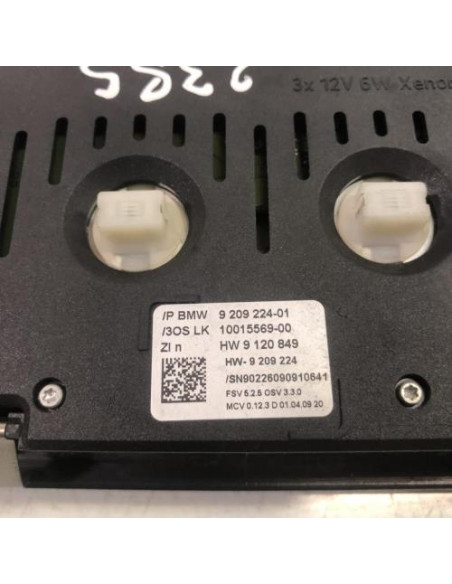 Eclairage de plafonnier BMW SERIE 1 E88 CABRIO Diesel