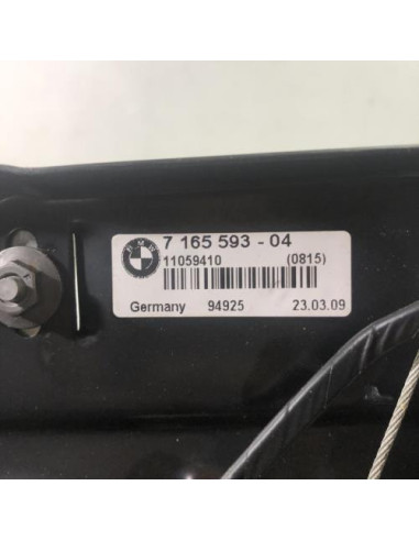 Leve vitre electrique arriere gauche BMW SERIE 1 E88 CABRIO Diesel