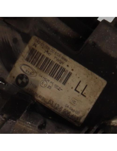 Optique avant principal gauche (feux)(phare) BMW SERIE 3 E46 PHASE 1 Diesel