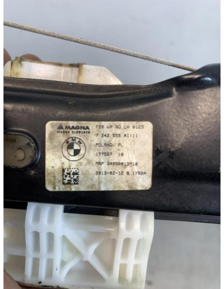 Leve vitre electrique arriere gauche BMW SERIE 1 F20 PHASE 1 Diesel