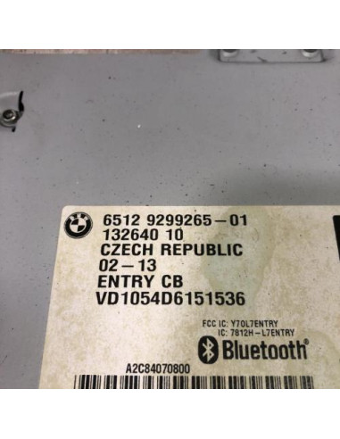 Autoradio d'origine BMW SERIE 1 F20 PHASE 1 Diesel