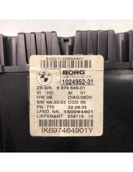 Compteur BMW SERIE 1 E87 PHASE 1 Diesel