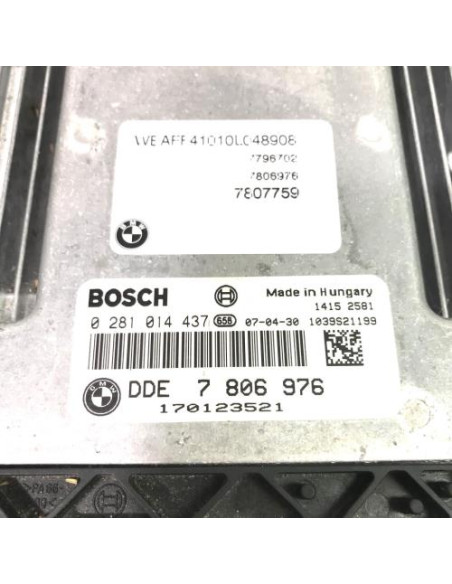 Calculateur moteur BMW X5 E70 PHASE 1 Diesel