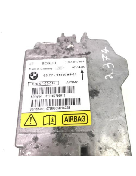 Boitier air bag BMW X5 E70 PHASE 1 Diesel