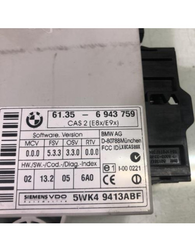 Calculateur BMW SERIE 1 E87 PHASE 1 Diesel