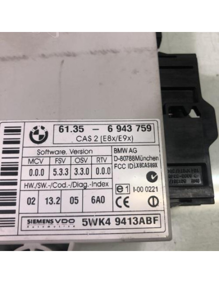 Calculateur BMW SERIE 1 E87 PHASE 1 Diesel