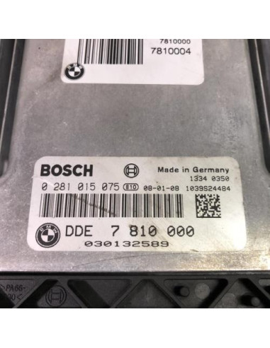 Calculateur moteur BMW SERIE 3 E90 PHASE 1 