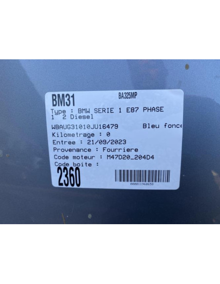 Retroviseur gauche BMW SERIE 1 E87 PHASE 1 Diesel