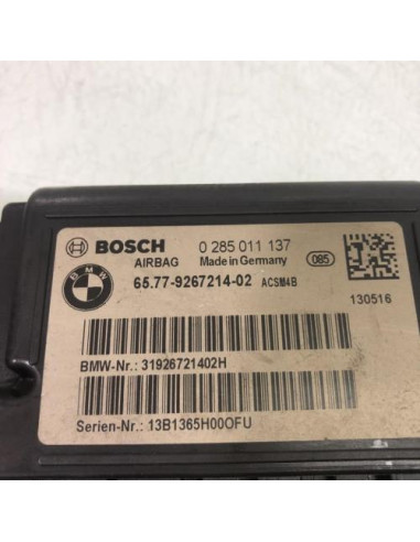 Boitier air bag BMW SERIE 3 F30 PHASE 1 Diesel