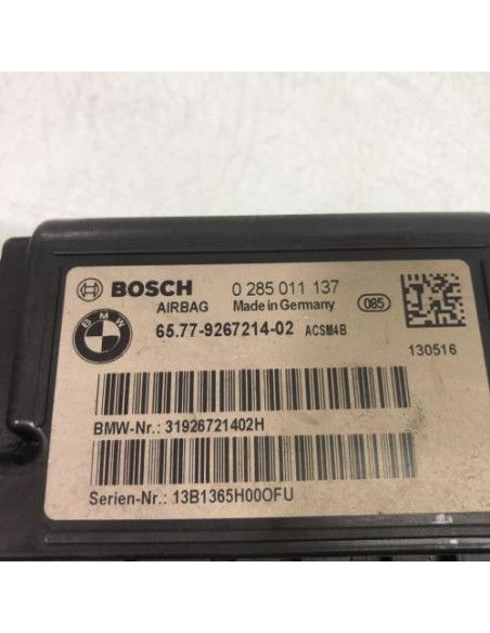 Boitier air bag BMW SERIE 3 F30 PHASE 1 Diesel